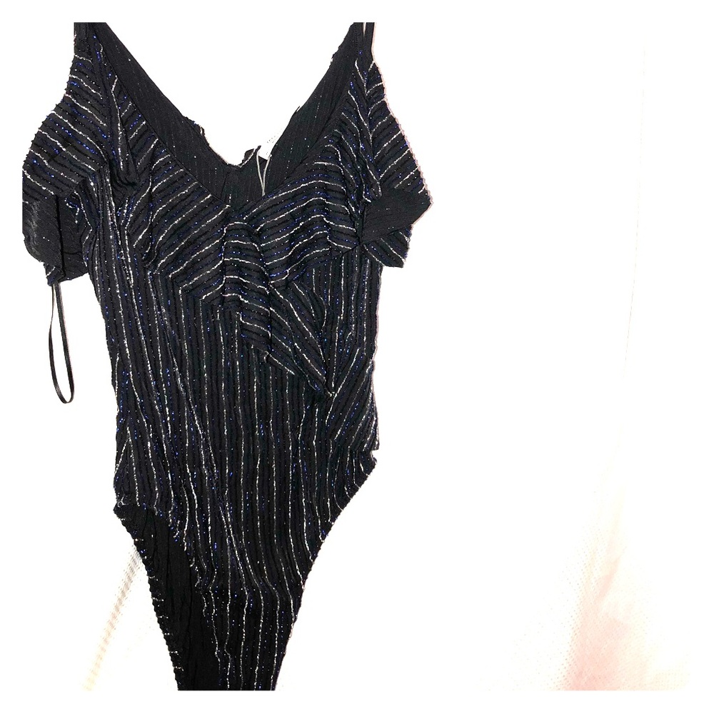 Zara sparkle bodysuit